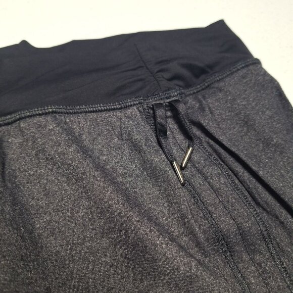 Lululemon Athletic Skort Gray Cinch Stretch Mini Sports Swim Tennis Womens 10 - Picture 8 of 9